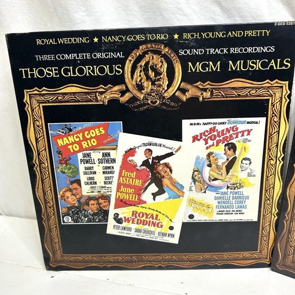 Vintage MGM Musicals Vinyl Record Bundle- Brigadoon, Royal Wedding And More! - Picture 3 of 7